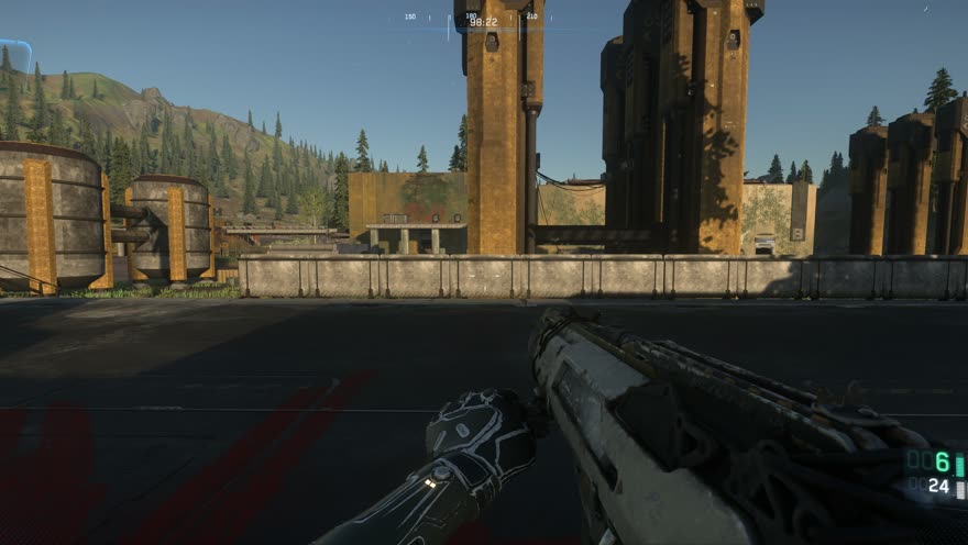 In-game pellet spread footage